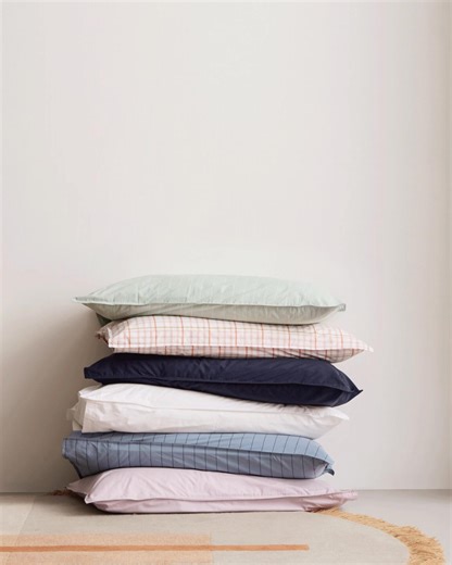 Have you met Bayley? From solid colours to always-in-style checks and stripes, our Bayley collection does it all. Discover the collection: cur.lt/fvq1sk6m2 | Sheridan