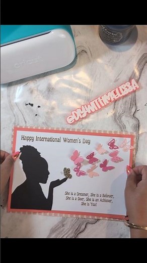 Check out the full tutorial on how to create a silhouette in Cricut Design Space! #diywithme #cricut