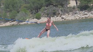 Beautiful Woman Learning Wake Board Surfswimining Stock Footage Video (100% Royalty-free) 33593869 | Shutterstock