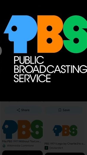 PBS 1971 logo bloopers take 16: Why is it P-Head is it the bad words "what the heck"