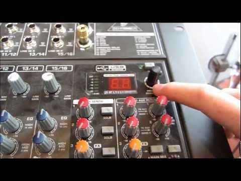 Behringer XENYX X2442USB Review part 2
