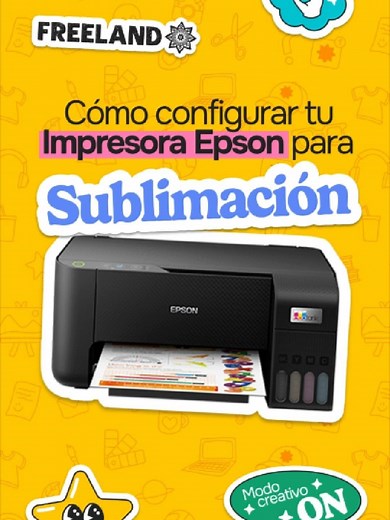 Configura tu EPSON para Sublimación Rápido y Fácil