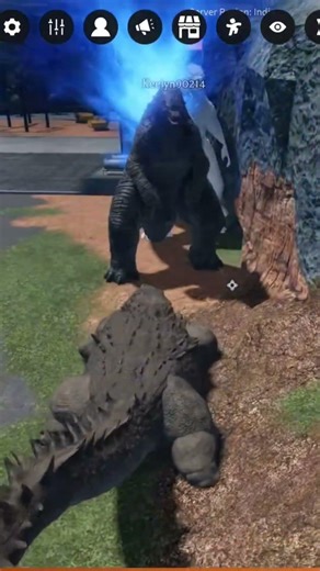 DOUG VS GODZILLA 2014 (ULTIMATE MODE) - Roblox Kaiju Multiverse [BETA] #shorts #roblox #godzilla