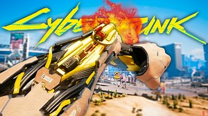 OVERPOWERED PROJECTILE ARMS in Cyberpunk 2077 Free Roam!