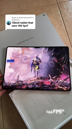 Xiaomi Pad 7 Ultra: Gaming at 144 FPS Explained