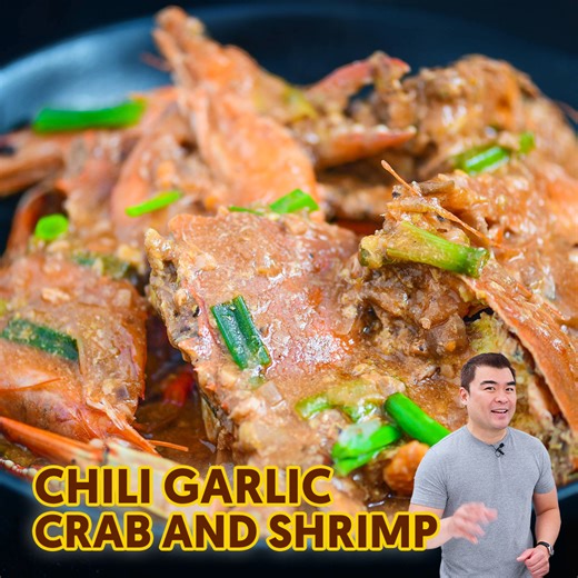 Chili Garlic Crab and Shrimp #panlasangpioy | Panlasang Pinoy