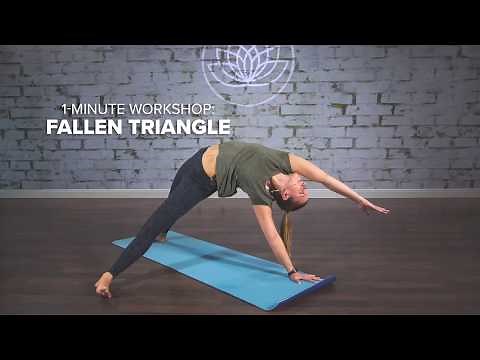Erin Wimert - 1-Minute Yoga Workshop: Fallen Triangle Pose