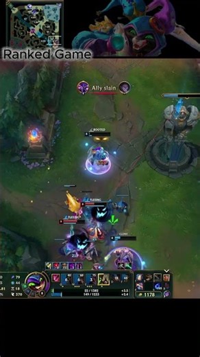 2 Vs 1 Shaco show #leagueoflegends #shaco #샤코 #clown