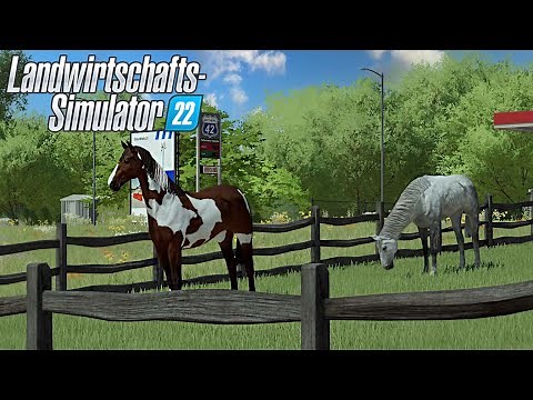 LS22 ELMCREEK #06: Die Ersten Pferde auf der Weide | LANDWIRTSCHAFTS SIMULATOR 22