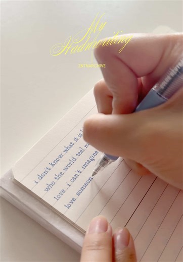 Writing ASMR: Enjoy the Art of Handwriting