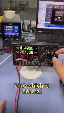 User operation video for i2C C10 Ultra-high Precision Digital Waveform Ammeter.