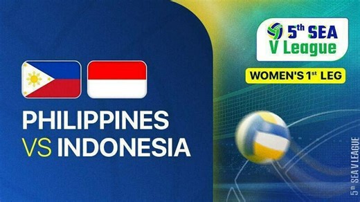 Women: Philippines vs Indonesia - SEA VLeague