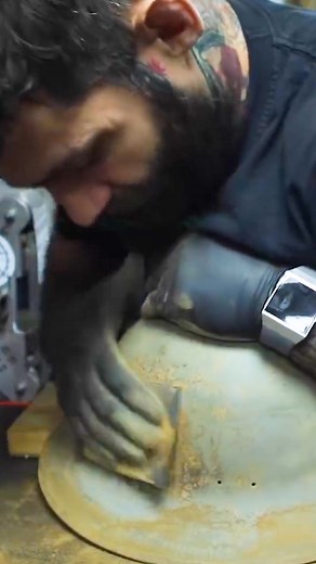 34K views · 503 reactions | I restored a rusty WW2 helmet! 殺 #HelmetRestoration #WW2History #VintageRevival #CreativeProcess #DIYRestoration #NostalgiaArt | DiesInEveryFilm Customs | Facebook