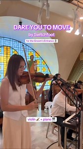 Dare You To Move by Switchfoot 🎻🎹 | Mel Mendez - Violinist