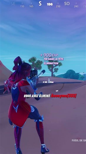 The sniper bullet in the head ! #fortnite #shorts #viral #shortsviral #fortniteshorts #sniping #kill