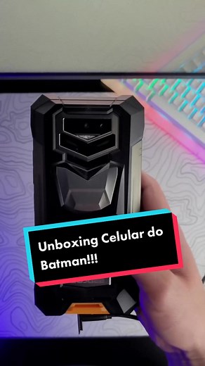 Unboxing Celular do Batman!!! - Celular Tematizado Batman