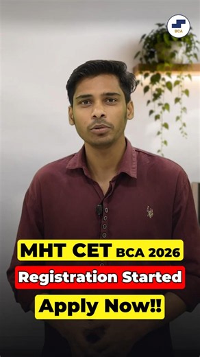 💥MHT CET BCA 2026 CAP Counselling Registration Schedule Out | Important updates #bca #capround