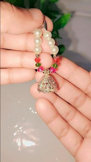 Diy Earrings using safety pin🧷✨| How to make easy earring #shorts #creative #ytshorts #trending #fyp