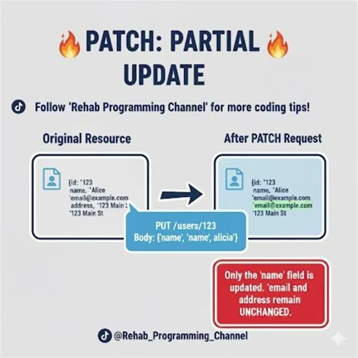 Put Vs Patch Apis