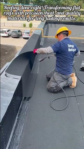 Flat Roof Torch Installation
