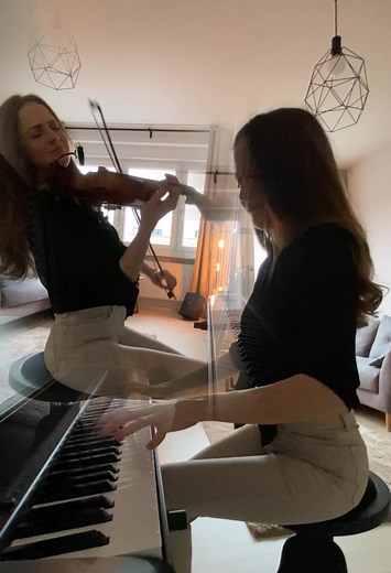 Beautiful Violin and Piano Cover of Duncan Laurence's 'Arcade'