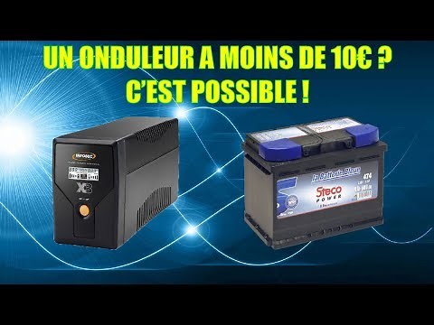 MON ONDULEUR A MOINS DE 10€
