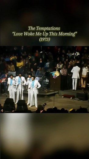 lThe Temptations delivered an intimate performance of “Love Woke Me Up This Morning” in 1973!