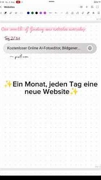 Tag 2 - Pixlr.com✨Ein Monat, jeden Tag eine neue Website ✨