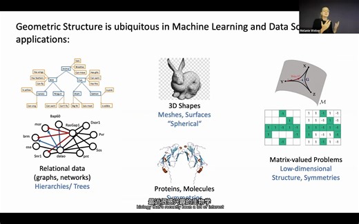 几何结构在机器学习和优化中的应用 - Melanie Weber