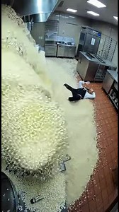 Popcorn Flood Alert! A chef's popcorn experiment results in a kitchen flood. #fblifestyle #AI Generated using Kling AI . . . (For entertainment purposes only. Consult professionals if guidance on activities is presented. No brand affiliation is implied if any are shown. If inspired by true events, creative adaptations may be included. Content may include public footage.) | Fabiosa Kindness in Action