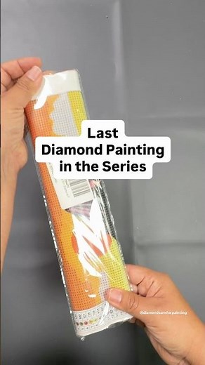 Opening the last diamond painting in a series of four #diamondpainting #diamondart