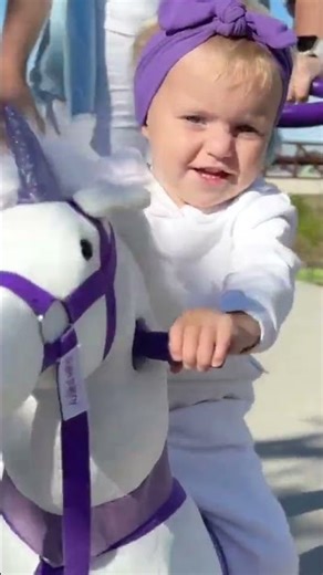 💫🐴 Tiny rider, magical moment!