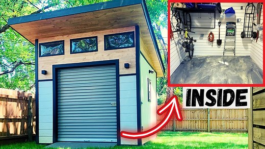 This isn’t just a shed… it’s a backyard masterpiece