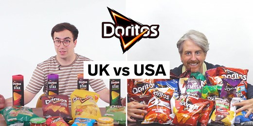 Every difference between UK and US Doritos including portion sizes and exclusive items
