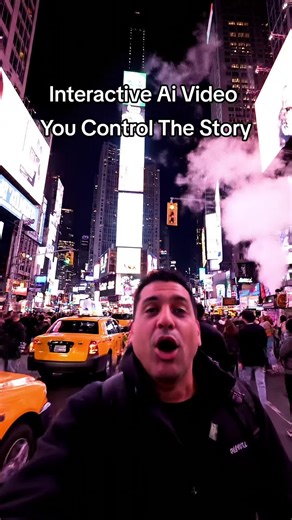 This is the start of an AI interactive series. I am in NYC and I have no plan. 🤷‍♂️ 1️⃣ COMMENT: What happens next? (Enter a building? Talk to a stranger? Jump in a cab?) 2️⃣ VOTE: Like the best idea. The top comment becomes the script for Part 2! 🚀 #InteractiveVideo #POV #NewYork #AIStorytelling #GoogleVeo