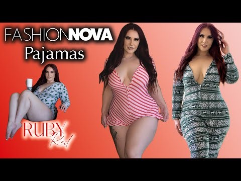 Fashion Nova Curve Matching Onesie Pajamas Haul | @NovaMEN by ​⁠@FashionNova | Ruby Red