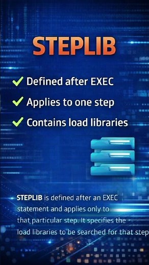 Difference Between JOBLIB, STEPLIB and JCLLIB in JCL | Mainframe Interview Questions
