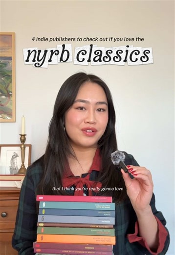 Where to look for books if you are obsessed with the NYRB classics! These 4 indie publishers are putting out some of the most exciting books of the moment and you should check them out! Turns out March is also Small Press Month, so go support some indie publishers and small presses like: ⭐️@NewYorkReviewBooks ⭐️@New Directions Publishing ⭐️@Two Lines Press ⭐️@Europa Editions ⭐️@Graywolf Press #readingrecommendations #indiepublishing #nyrb #europaeditions #balloonbreath