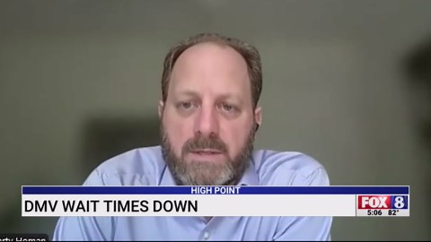 DMV wait times are down in the Triad