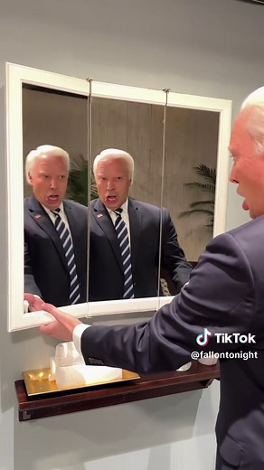 President Biden Leaves No Crumbs: Bohemian Rhapsody Mirrored Singing Girl Trend