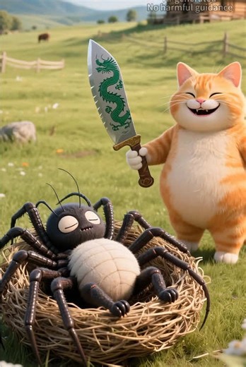 #cartoon #cutecat #orangecat #funny #fatorgangecat | cat