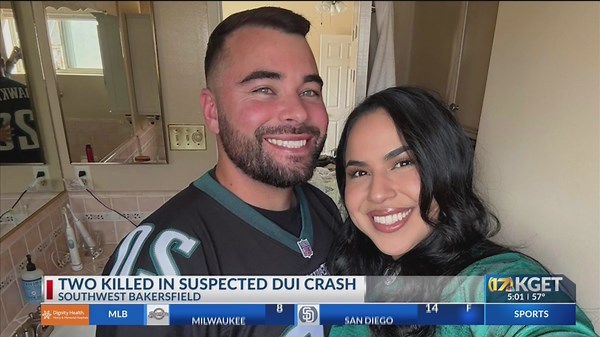 Two killed in suspected DUI crash in southwest Bakersfield early Sunday morning