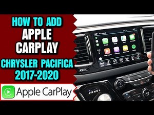 Chrysler Pacifica Apple Carplay, 2017-2019 Chrysler Pacifica Uconnect 8.4 Android Auto Upgrade