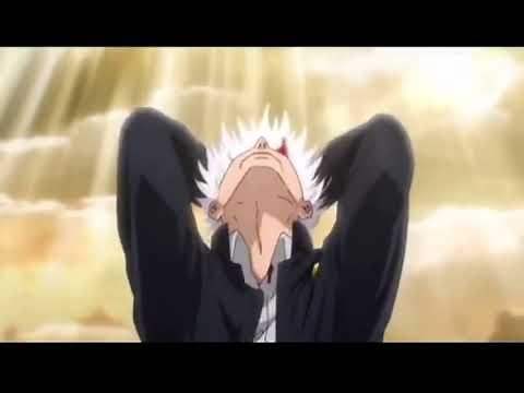 Gojo giving SSJ4 Goku backshots