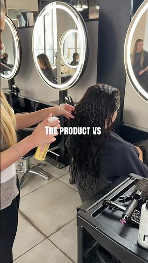 the shine from using our rapunzel leave in conditioner 😮‍💨✨ #hairsyrup #haircare #hairgrowth