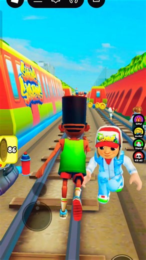 Subway Surfers but in Roblox 😭 #subwaysurfers #robloxedit #robloxshorts #gaming #shortsfeed