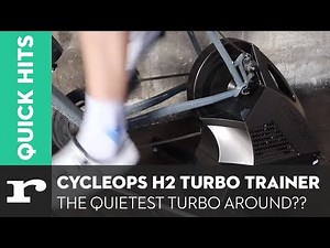 Quietest turbo trainer? CycleOps H2 Turbo Trainer