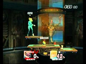SSBB: Classic mode - Wario (easy)