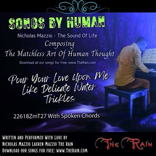 Q4 Jan5 0x 22618ZmT28 Pour Your Love Upon Me Your Delicate Words Like Waters Trickle spoken chords p