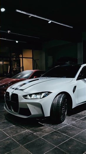 BMW M4 get a gloss to satin conversion with Inomatte Dynamic PPF by Inozetek | OCD Chennai